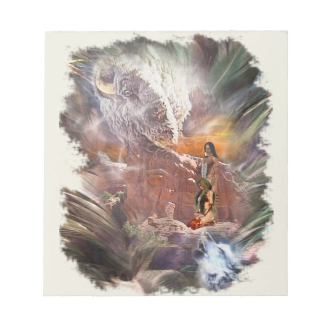 Bloc-note Vignette indienne de nuit de noce (Devant)