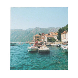 Bloc-note Ville côtière de Perast, Monténégro