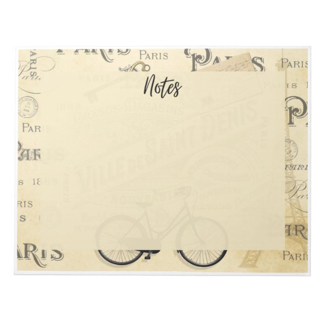 Bloc-note Vintage (Devant)