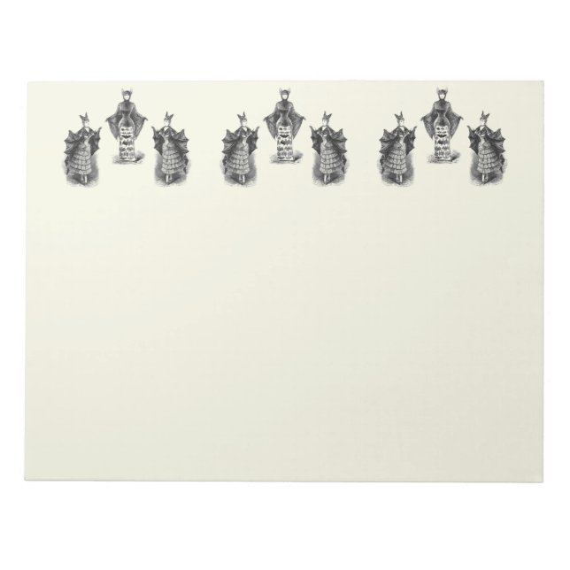 Bloc-note Vintage Bat Ladies (Devant)