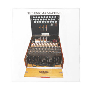 Bloc-note Vintage Enigma machine codes secrets militaires