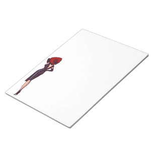Bloc-note Vintage Gorgeous Glamor Girl Retro Pinup