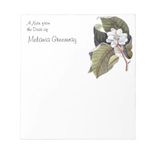 Bloc-note Vintage Magnolia Style Sud Notes personnalisées