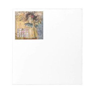 Bloc-note Vintage Pisces femme gothique classique
