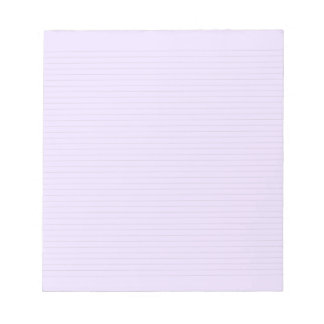 Bloc-note Violet avec lignes gris de 3 mm