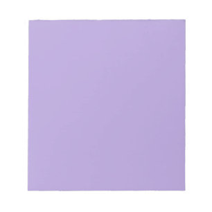 Bloc-note Violet pastel clair uni