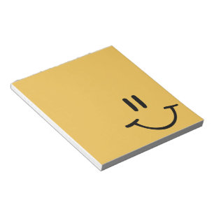 Bloc-note Visage Jaune