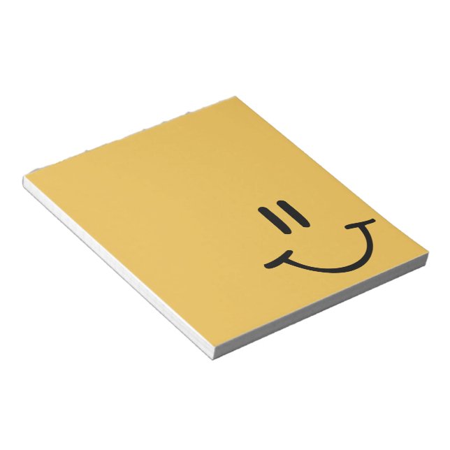 Bloc-note Visage Jaune (Incliné)