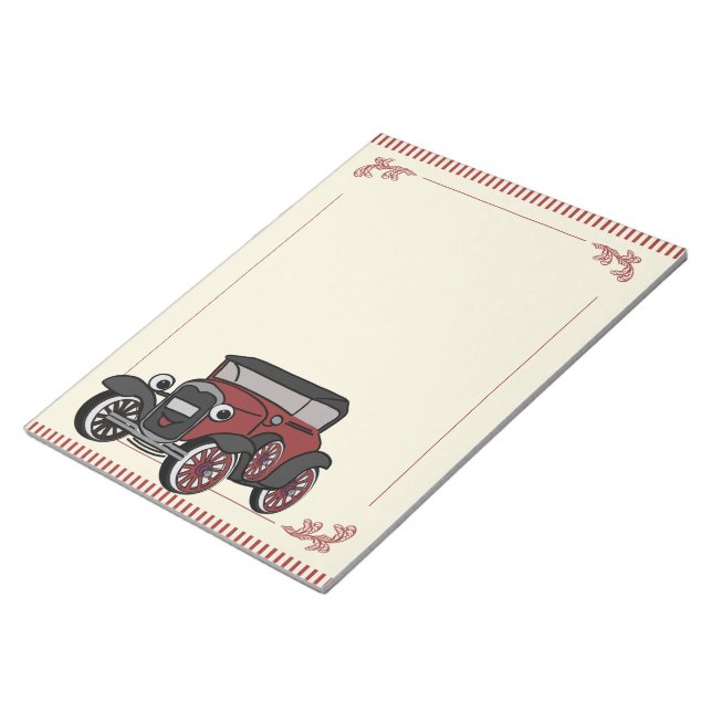 Bloc-note Voiture antique (Incliné)