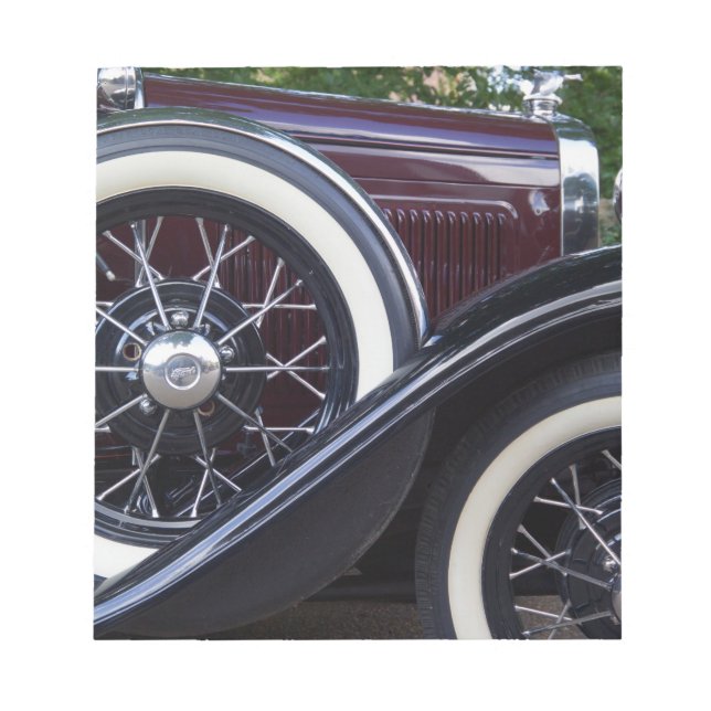 Bloc-note Voiture classique Ford A 1930 (Devant)