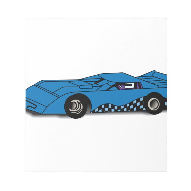 Bloc-note Voiture de course (Devant)