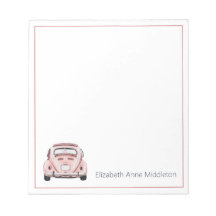 Voiture personnelle classique vintage rose buggy b