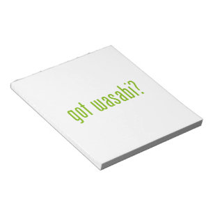 Bloc-note vous avez wasabi ?