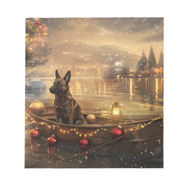 Bloc-note Voyage de Noël de Malinoi en Belgique (Devant)