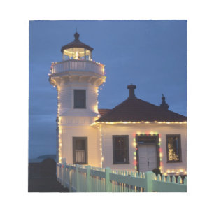 Bloc-note WA, Mukilteo, phare de Mukilteo, établi