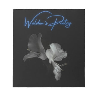 Bloc-note Walden's Poetry Logo design alternatif