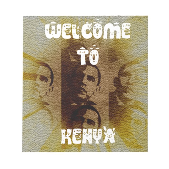 Bloc-note Welcome (Devant)