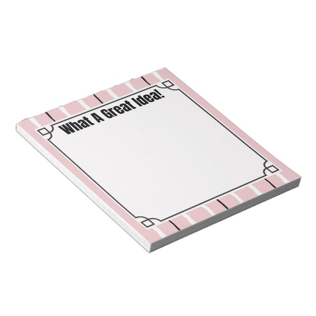 Bloc-note What A Great Idea! - Notes (Incliné)