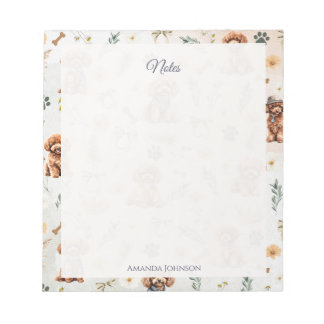 Bloc-note Whimsy Poodle Pizzazz