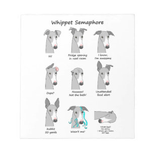 Bloc-note Whippet Semaphore