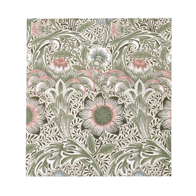 Bloc-note William Morris Corncockle (Devant)