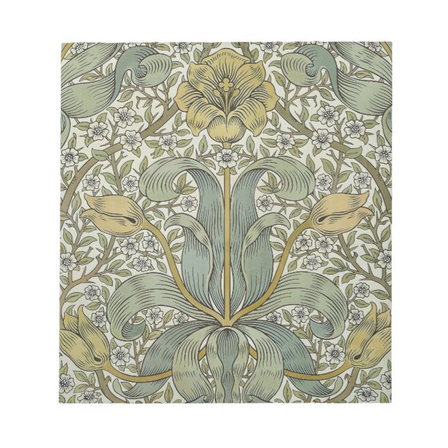 Bloc-note William Morris Spring Motif classique épais (Devant)