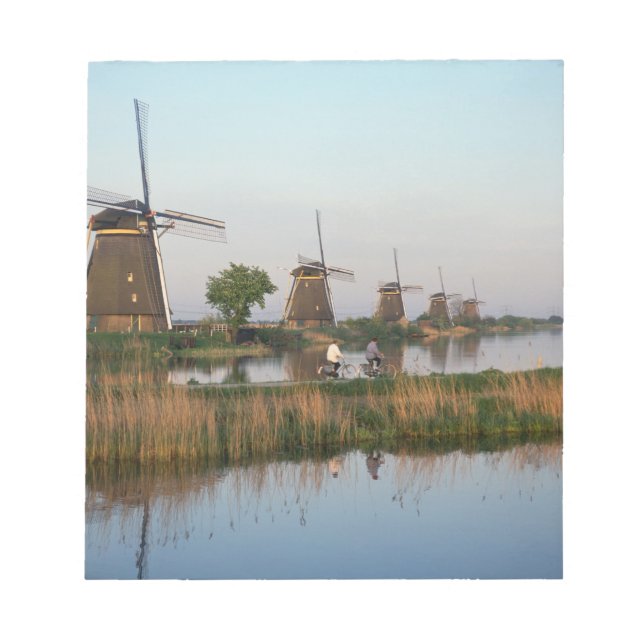 Bloc-note Windmills, Kinderdijk, Pays-Bas (Devant)