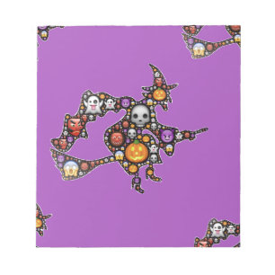 Bloc-note witch emoji