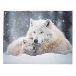 Bloc-note Wolf Animal sauvage Beauté Liberté Wilderness Amou