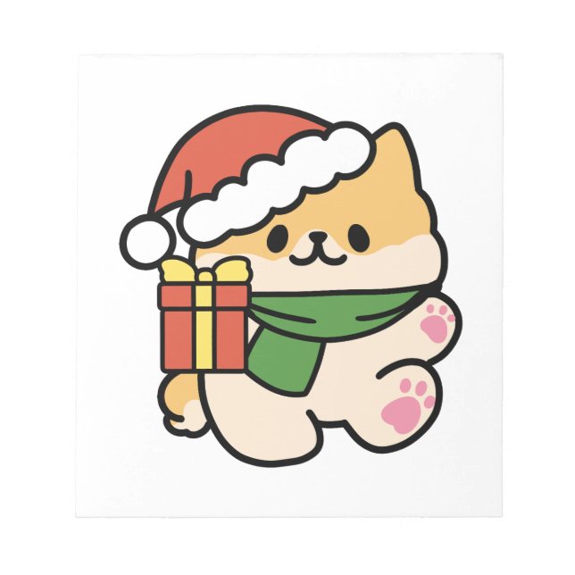 Bloc-note Yappy Howlidays - Jote Christmas Dog Cartoon (Devant)