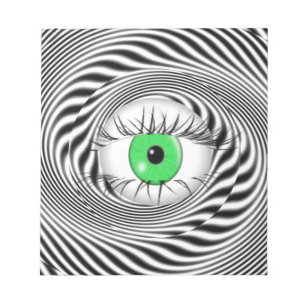 BLOC-NOTE YEUX HYPNOTIQUE - HYPNOTISTE