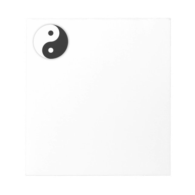 Bloc-note Yin Yang (Devant)