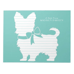 Bloc-note Yorkshire Terrier Chien Chien Chien Chien Chien Ch