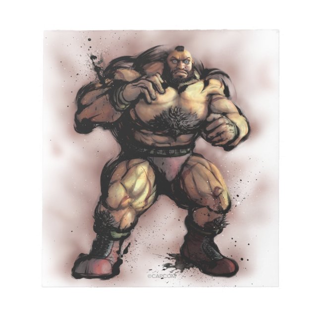 Bloc-note Zangief Stance (Devant)