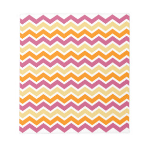 Bloc-note Zigzag tribal vibrant