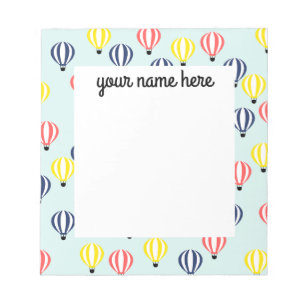 Bloc-notes à air chaud personnalisé