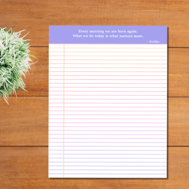 Bloc-notes à carreaux Ombre rose, violet, bleu et  (Créateur téléchargé)