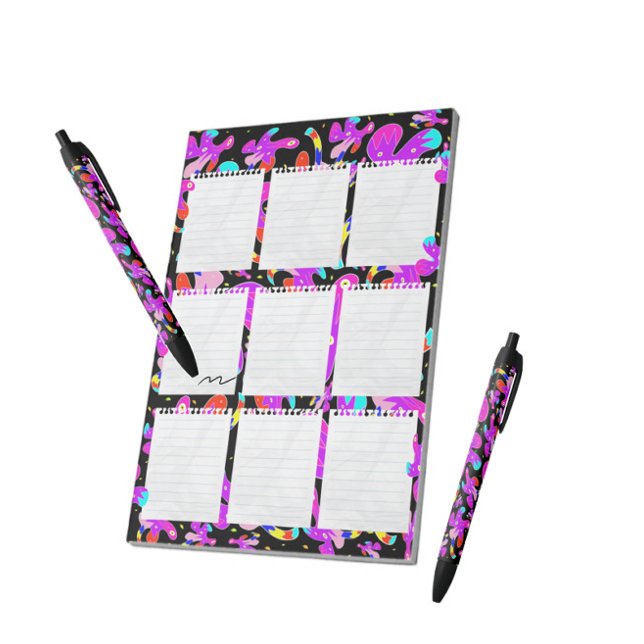 Bloc-notes à motifs (Créateur téléchargé)