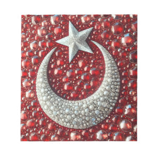 Bloc-notes aux couleurs turques Design moderne