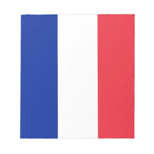Bloc-notes avec Drapeau de France