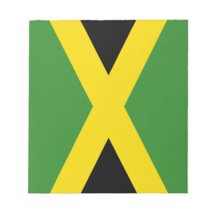 Bloc-notes avec Drapeau de Jamaïque