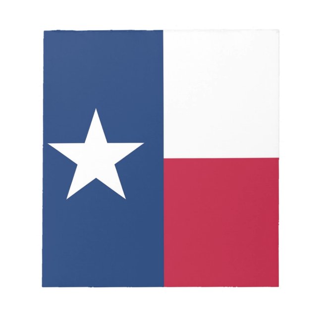 Bloc-notes avec Drapeau du Texas State (Devant)