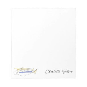 Bloc-notes Avion en Papier Pour La Lune