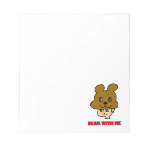 Bloc-notes Bear with Me