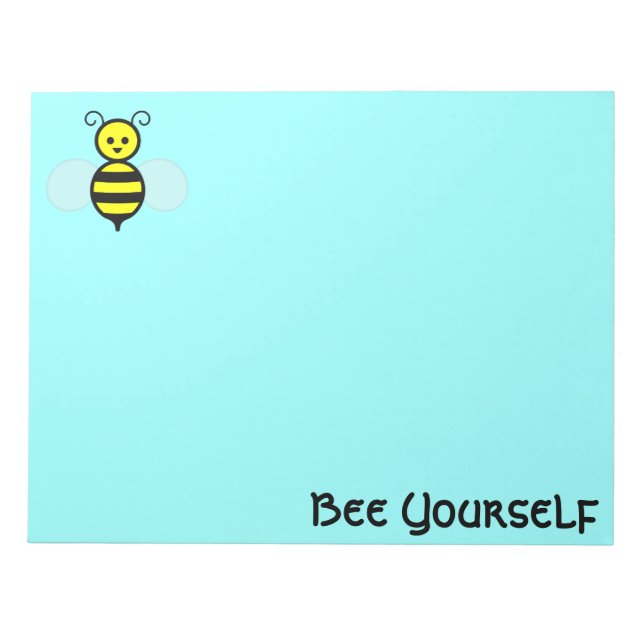 Bloc-notes "Bee Yourself" (Devant)