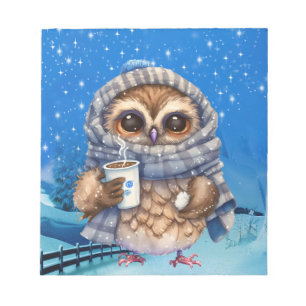 Bloc-notes chocolat chaud