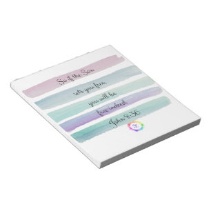 Bloc-notes chrétien avec la Bible Verse Jean 8:36