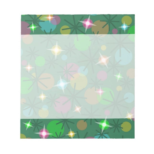 Bloc-notes Christmas Lights (Devant)