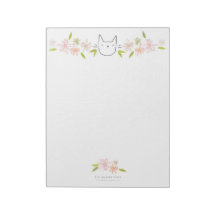 Bloc-notes Chrysanthemum Garden Cat XL