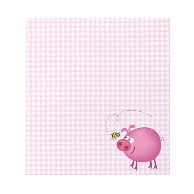 Bloc-notes Cochon & Abeille (Devant)